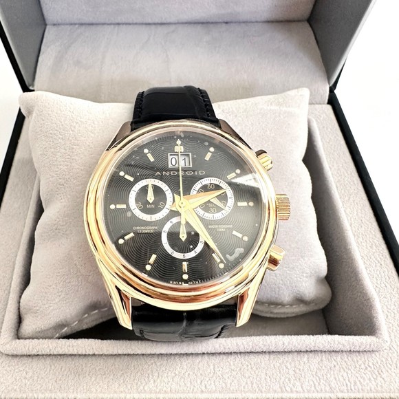 NOS ANDROID Chronograph 100M Stainless Steel Watch AD304 - Picture 3 of 11